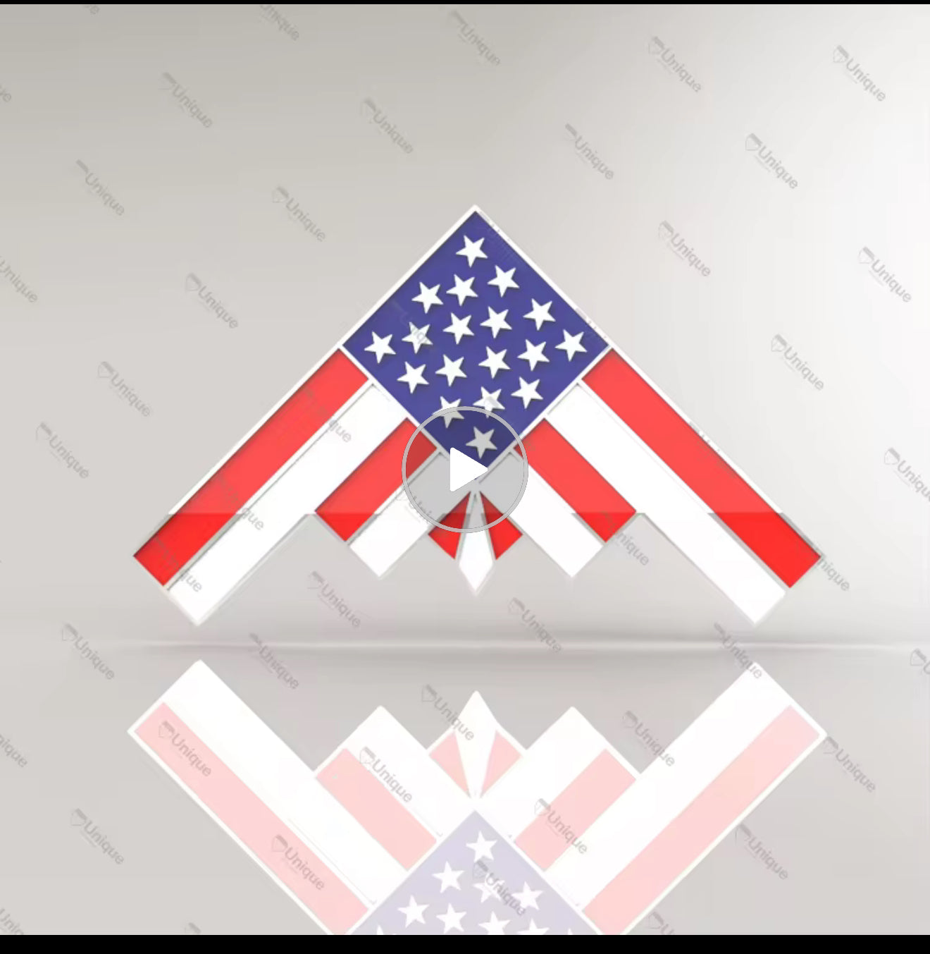 B2 Bomber with American Flag Lapel Pin