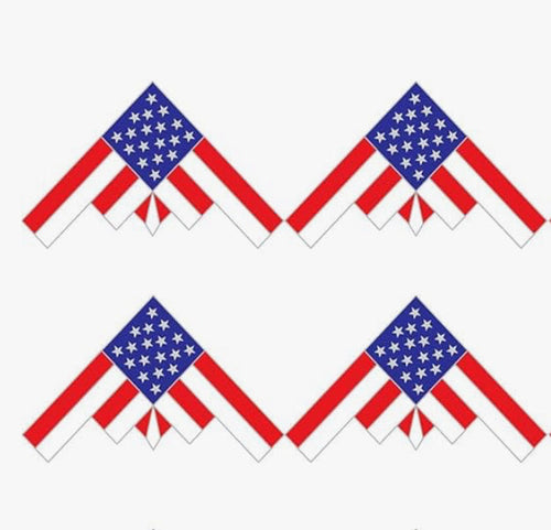 B2 Bomber with American Flag Lapel Pin