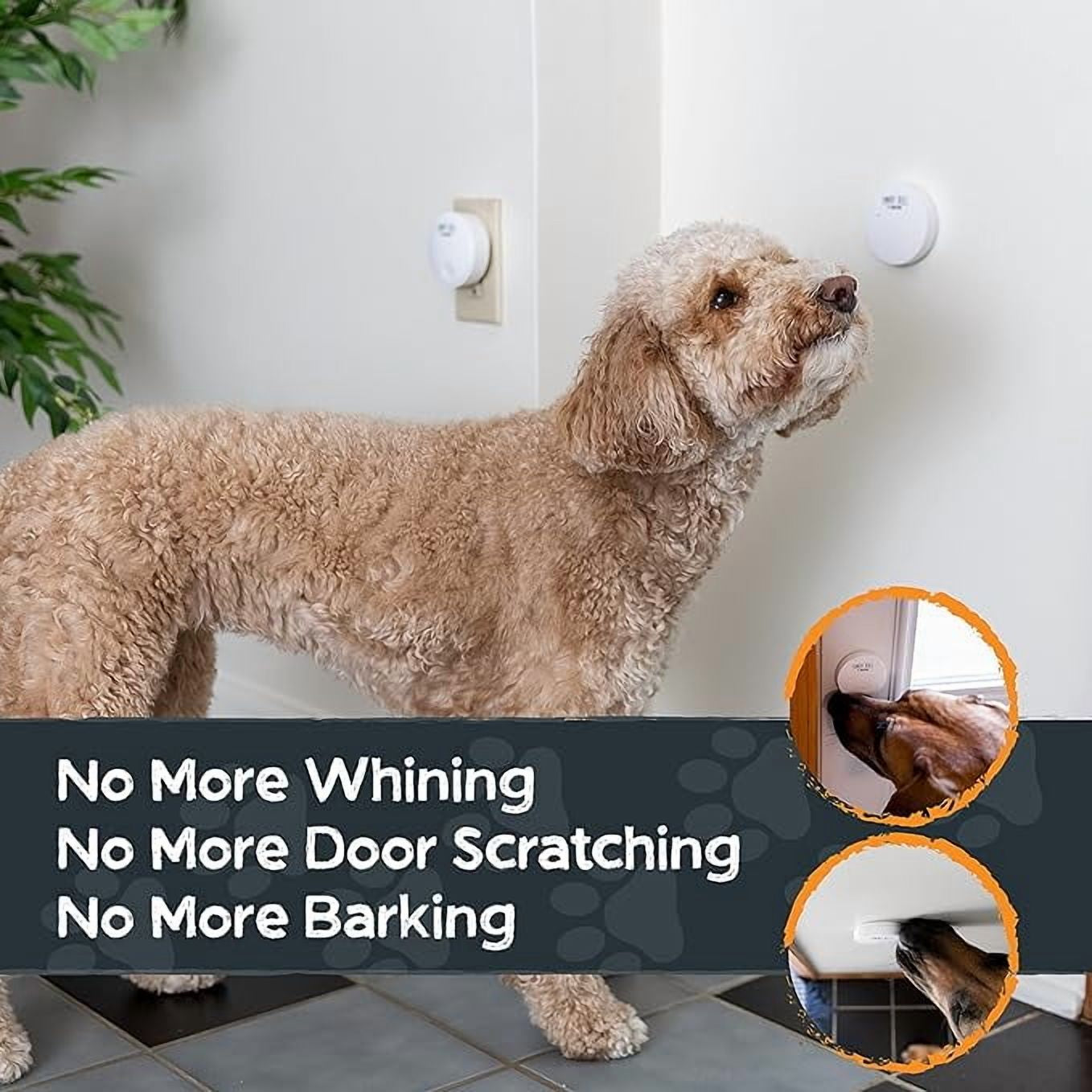 Smart Dog Bells Potty Training 2.0, Doorbell for Dogs, Press Button Door Dog Training Bells, 3M Adhesive Strip, 2 Activators, 4 Volumes and 38 Unique Tones.